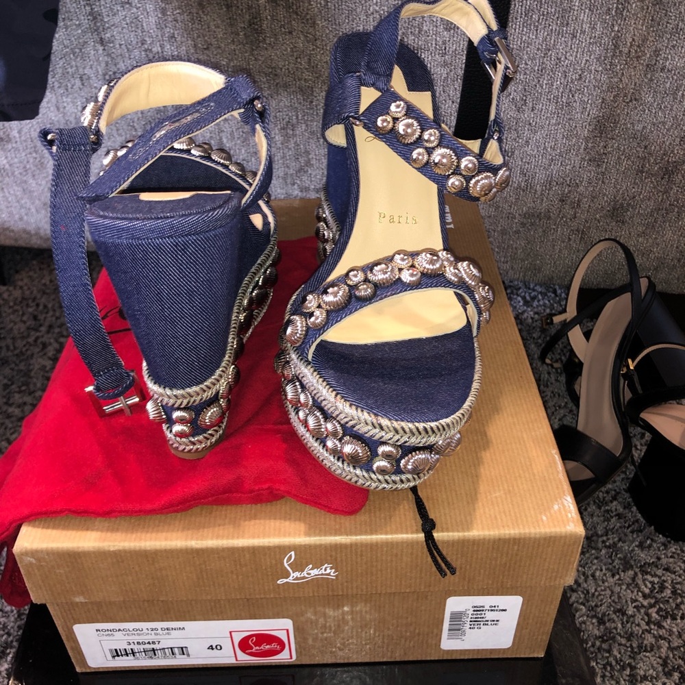 Christian Louboutin wedges